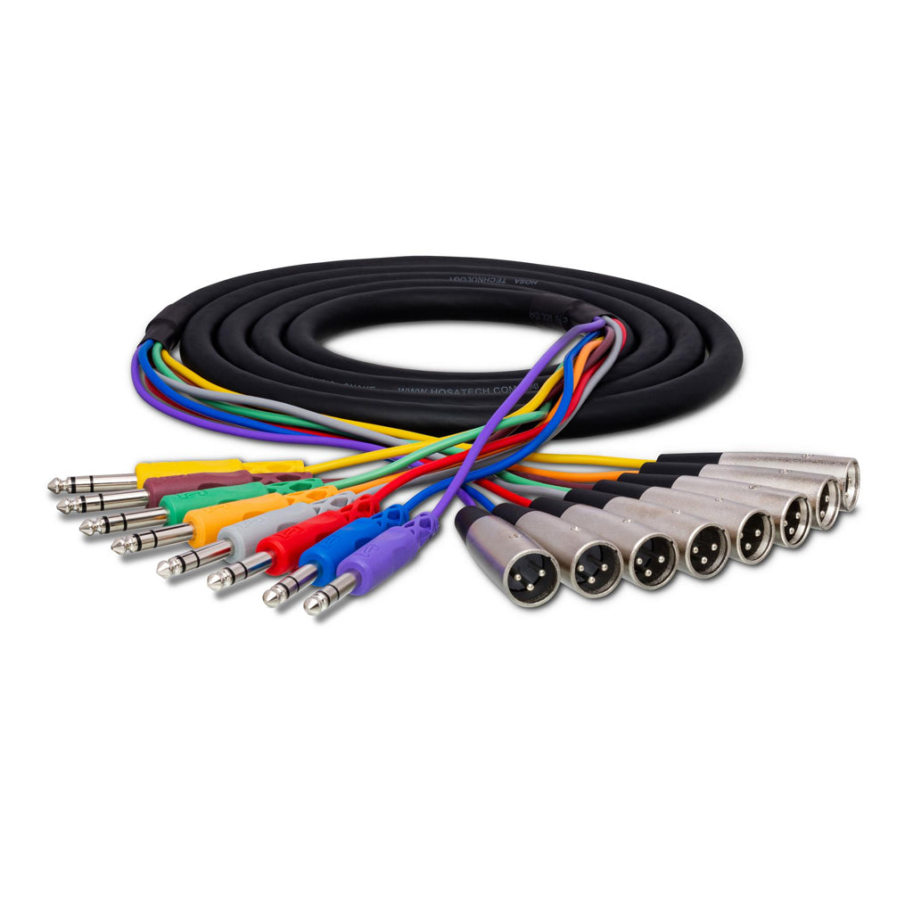 Hosa Technology Snake 1/4 TRS - XLR3M 2