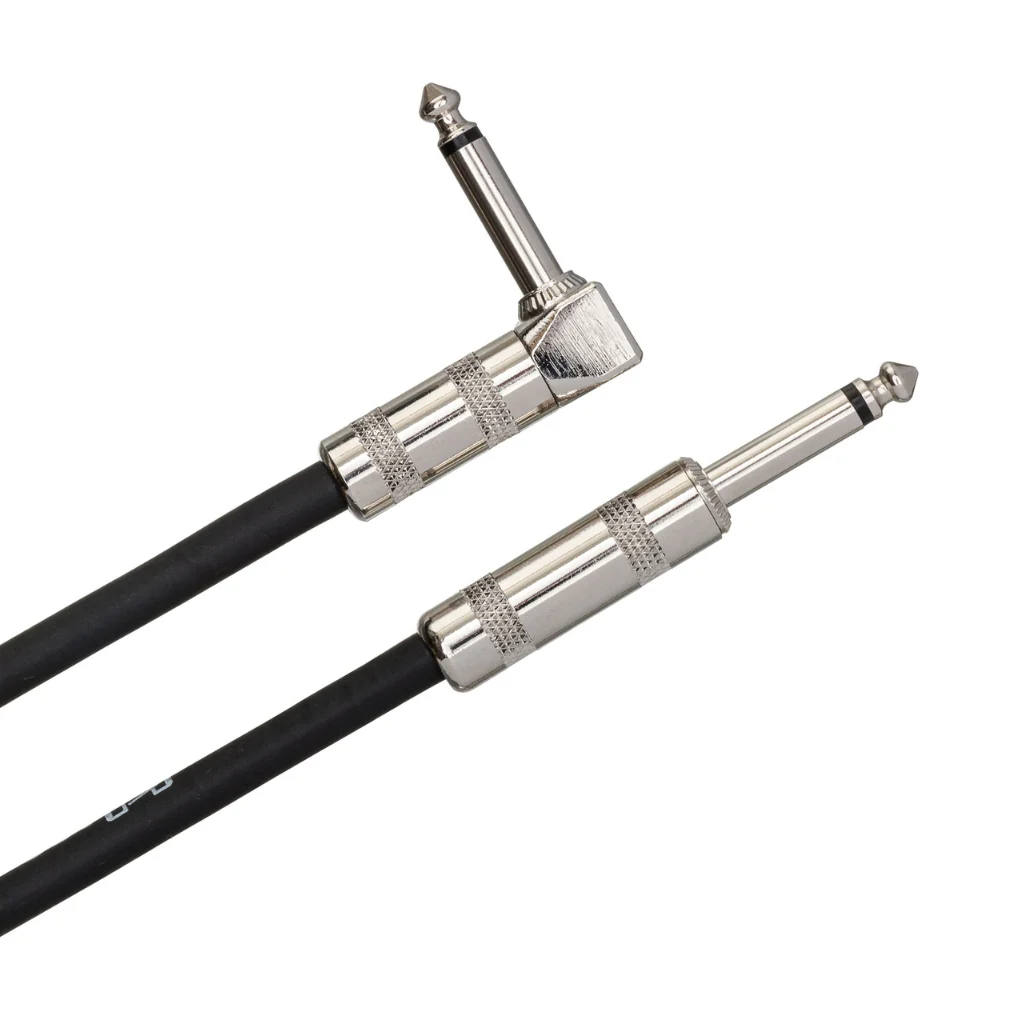 Hosa Technology Straight to Right-Angle Tweed Guitar Cable 18ft - Image 2