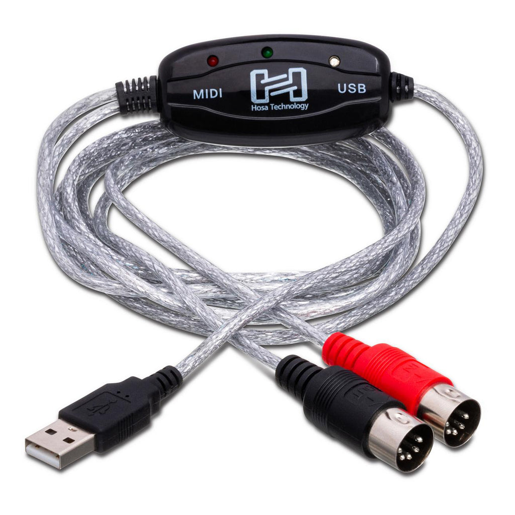 Hosa Technology Tracklink MIDI To USB I/F 6Ft
