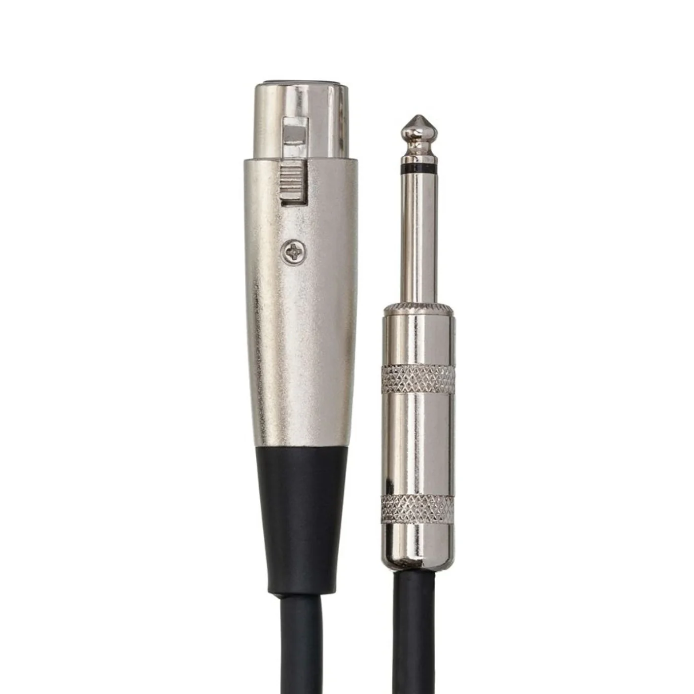 Hosa Technology XLR3F to 1/4 in TS Hi-Z Microphone Cable 5ft - Image 2