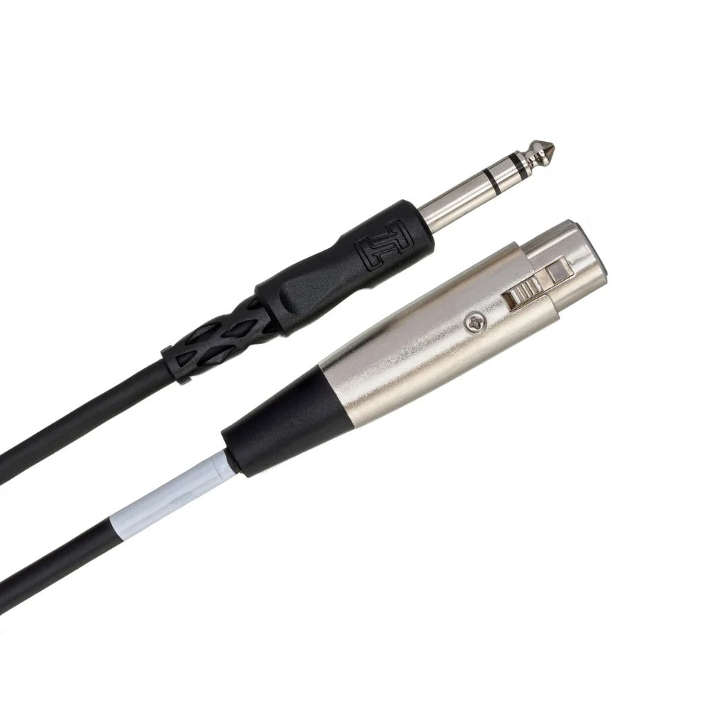 Hosa Technology XLR3F to 1/4 in TS Unbalanced Interconnect Cable 3ft - Image 2