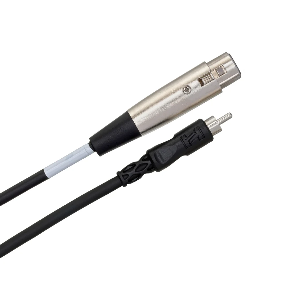 Hosa Technology XLR3F to RCA Unbalanced Interconnect Cable 15ft - Image 2