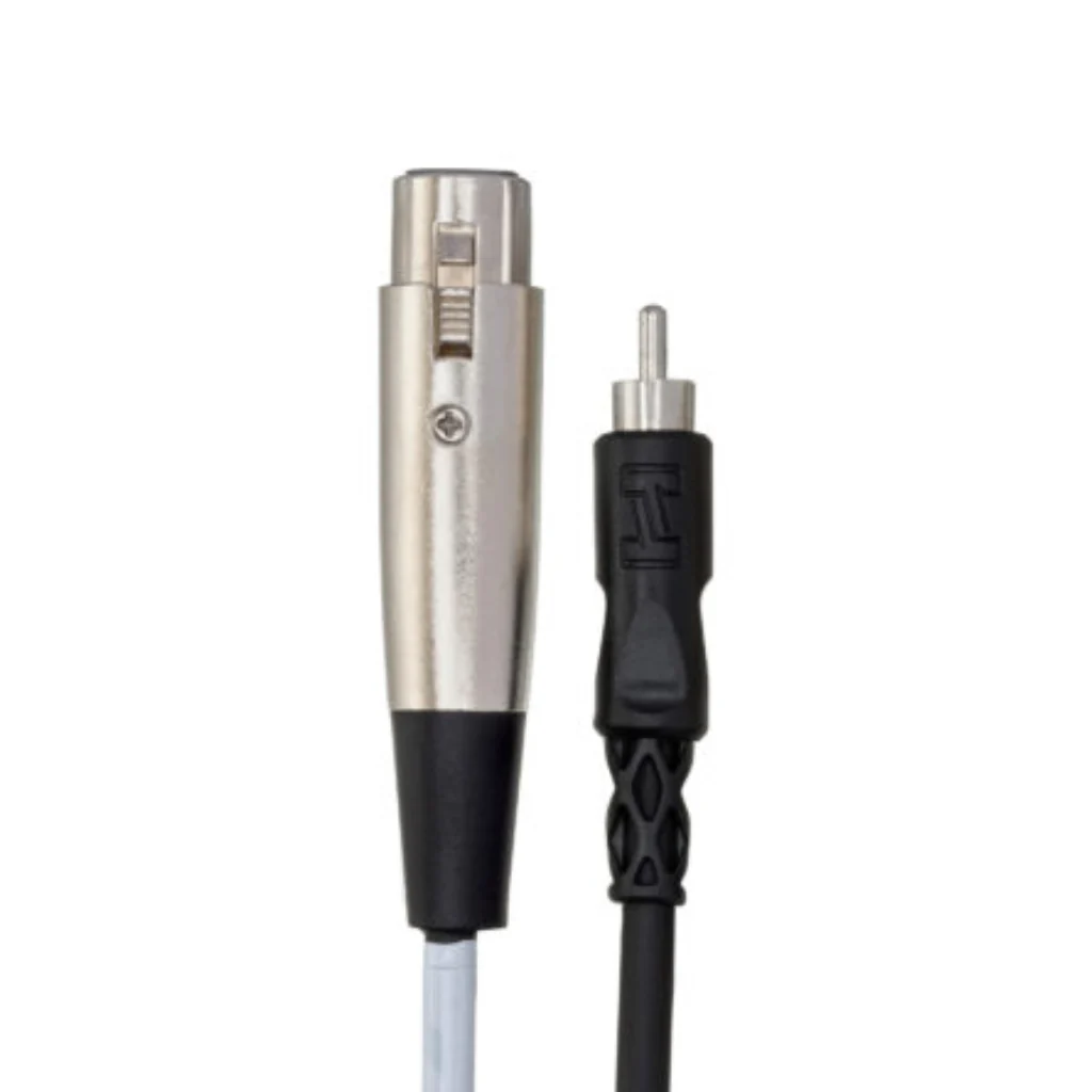 Hosa Technology XLR3F to RCA Unbalanced Interconnect Cable 2ft - Image 2