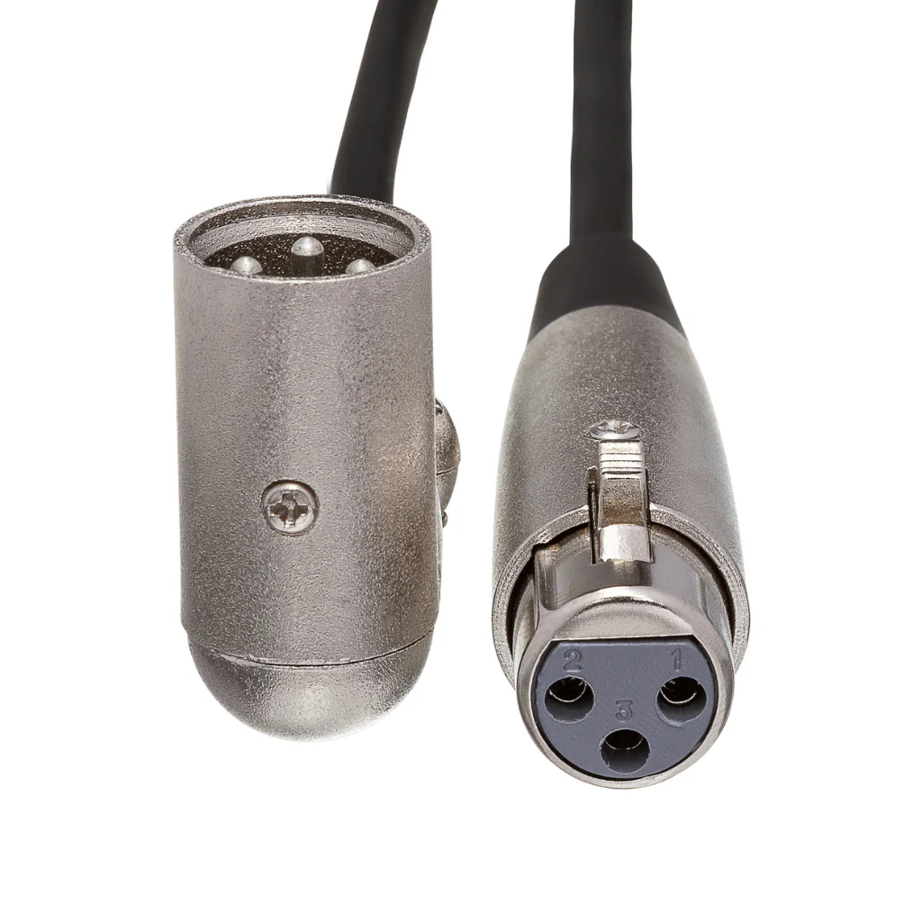 Hosa Technology XLR3F to Right-angle XLR3M Balanced Interconnect Cable 15ft - Image 3