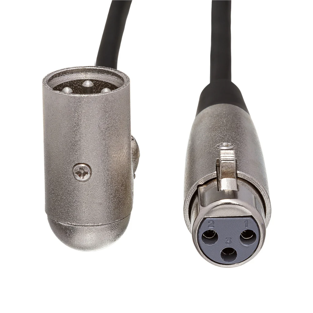 Hosa Technology XLR3F to Right-angle XLR3M Balanced Interconnect Cable 25ft - Image 3