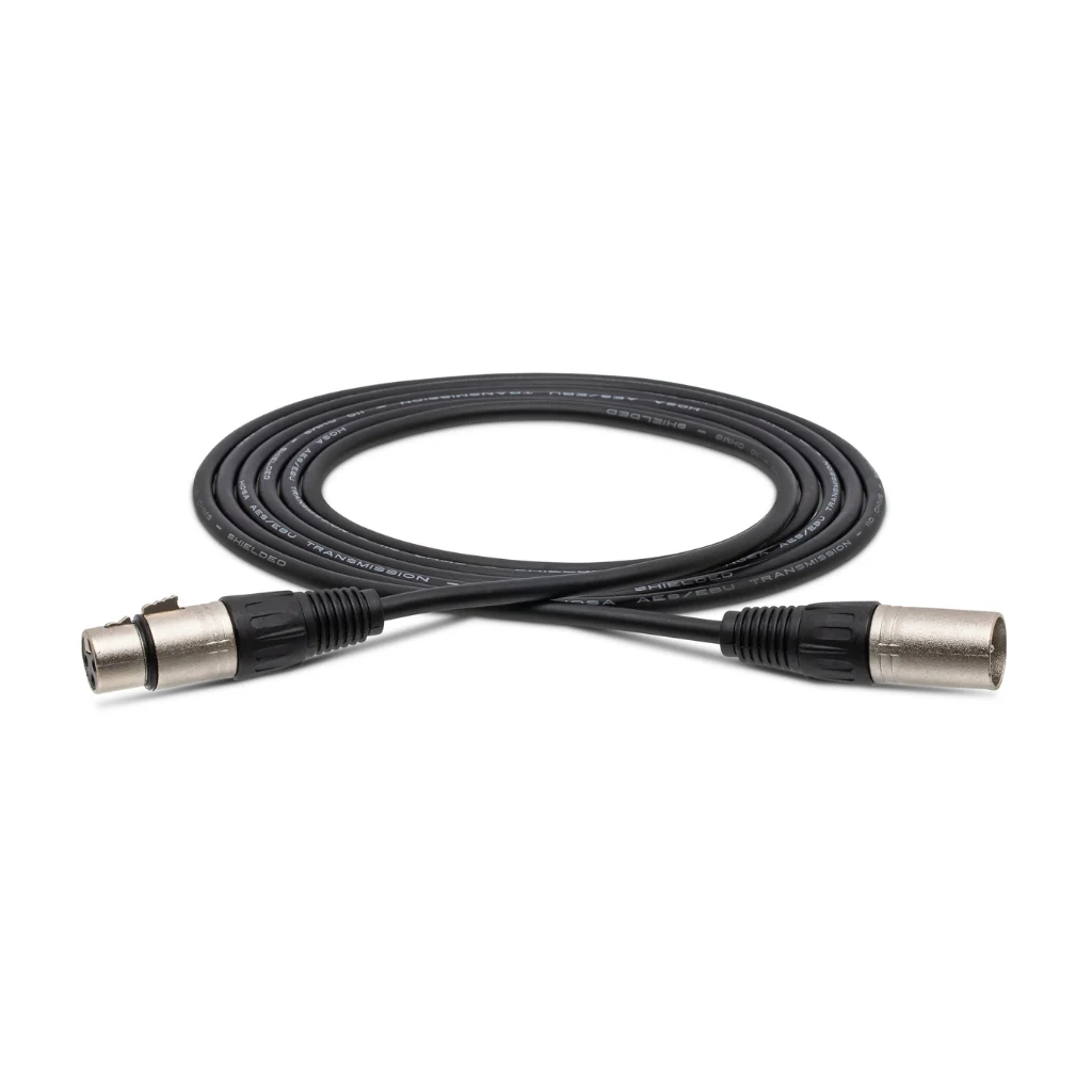 Hosa Technology XLR3F to XLR3M AES/EBU Cable 3ft