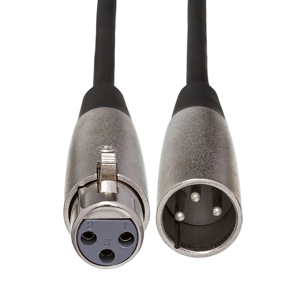 Hosa Technology XLR3F to XLR3M Balanced Interconnect Cable 15ft - Image 3