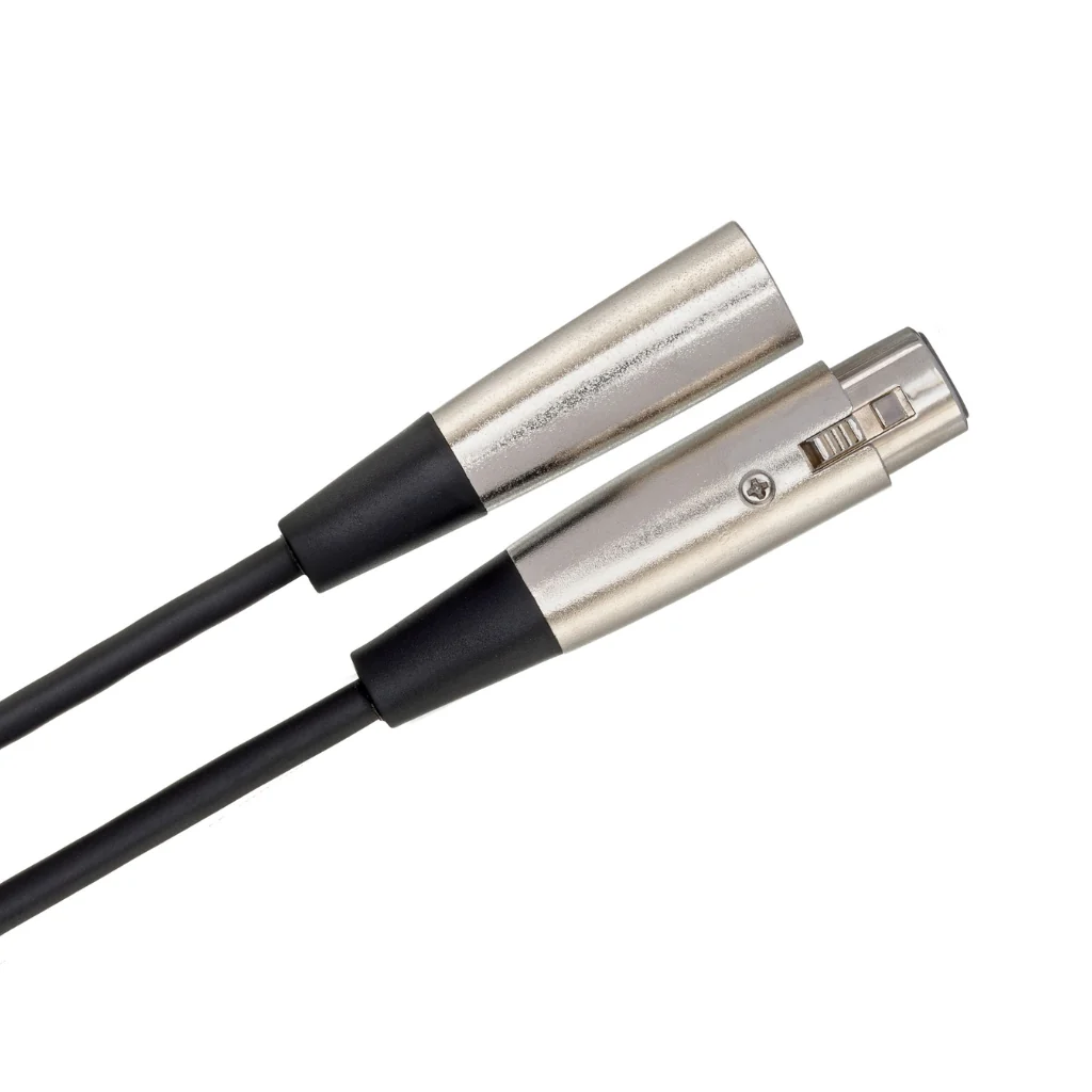 Hosa Technology XLR3F to XLR3M Balanced Interconnect Cable 20ft - Image 2