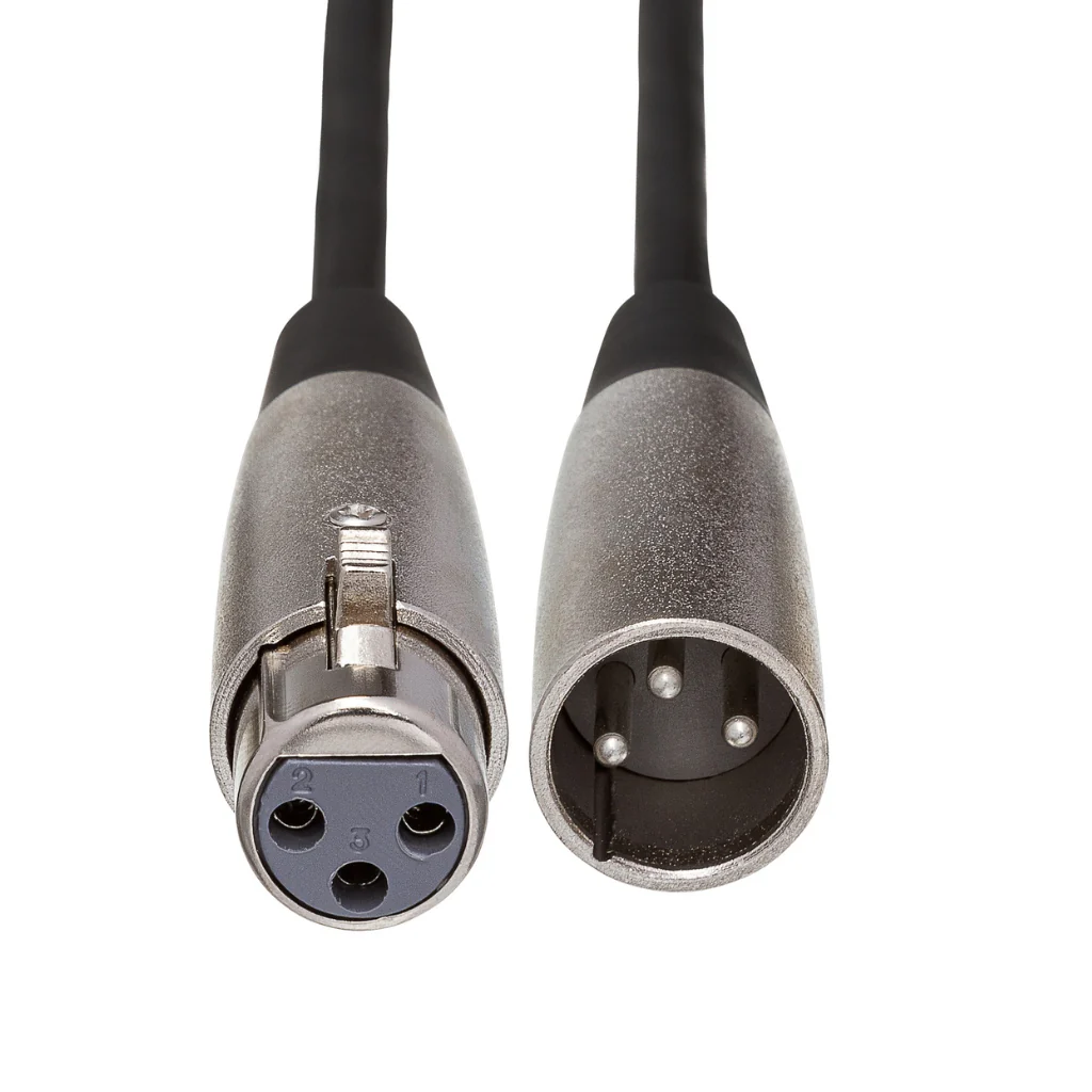 Hosa Technology XLR3F to XLR3M Balanced Interconnect Cable 20ft - Image 3