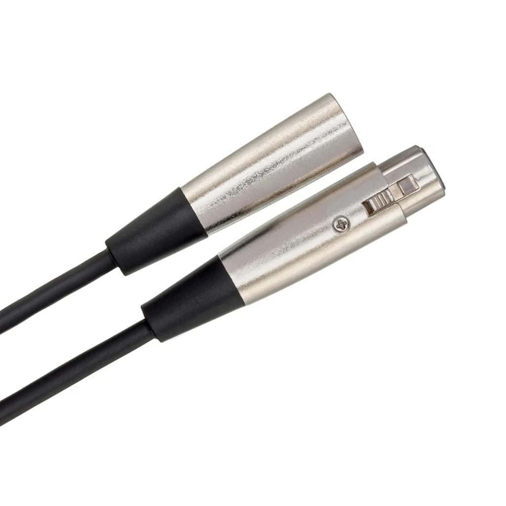 Hosa Technology XLR3F to XLR3M Balanced Interconnect Cable 5ft - Image 2