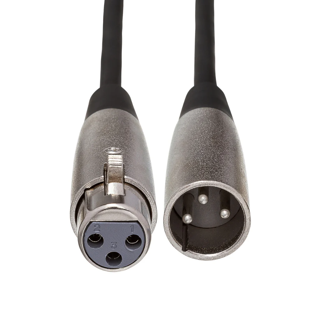 Hosa Technology XLR3F to XLR3M Balanced Interconnect Cable 5ft - Image 3