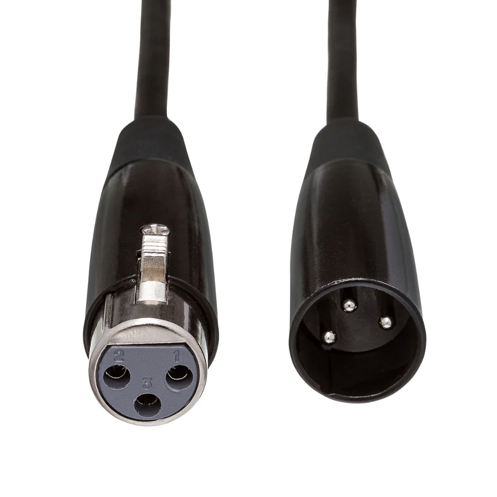 Hosa Technology XLR3F to XLR3M Economy Microphone Cable 25ft - Image 3