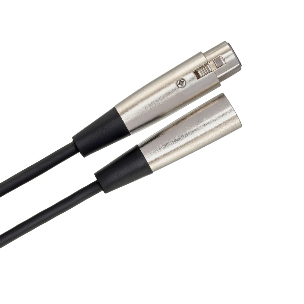 Hosa Technology XLR3F to XLR3M Microphone Cable 20ft - Image 2