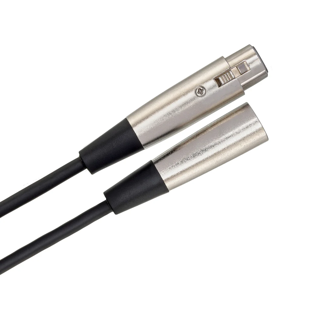 Hosa Technology XLR3F to XLR3M Microphone Cable 3ft - Image 2