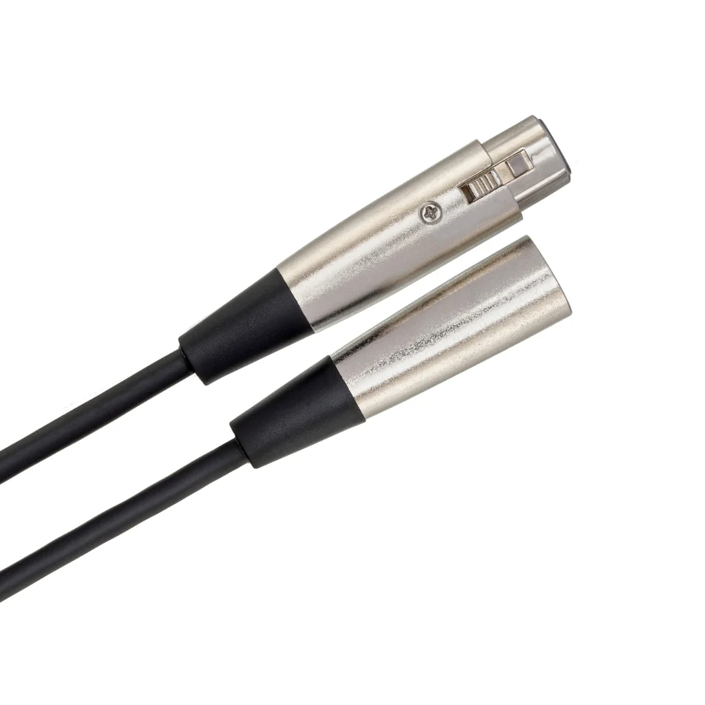Hosa Technology XLR3F to XLR3M Microphone Cable 5ft - Image 2