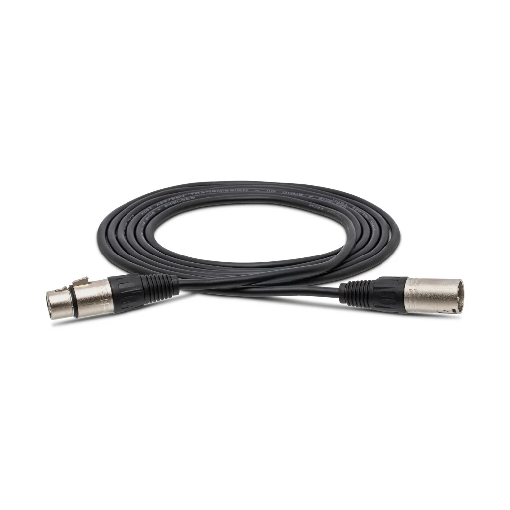 Hosa Technology XLR3M to XLR3F DMX512 Cable 3ft