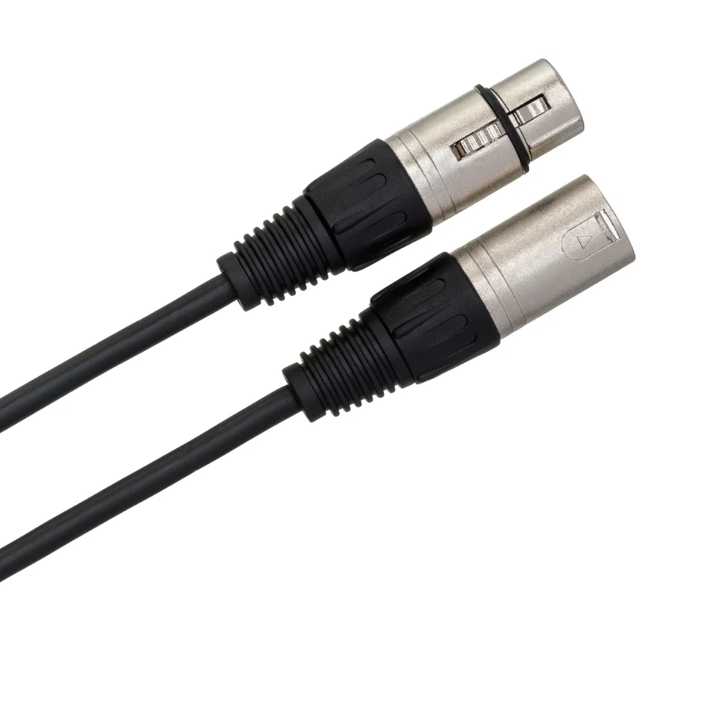 Hosa Technology XLR3M to XLR3F DMX512 Cable 3ft - Image 2