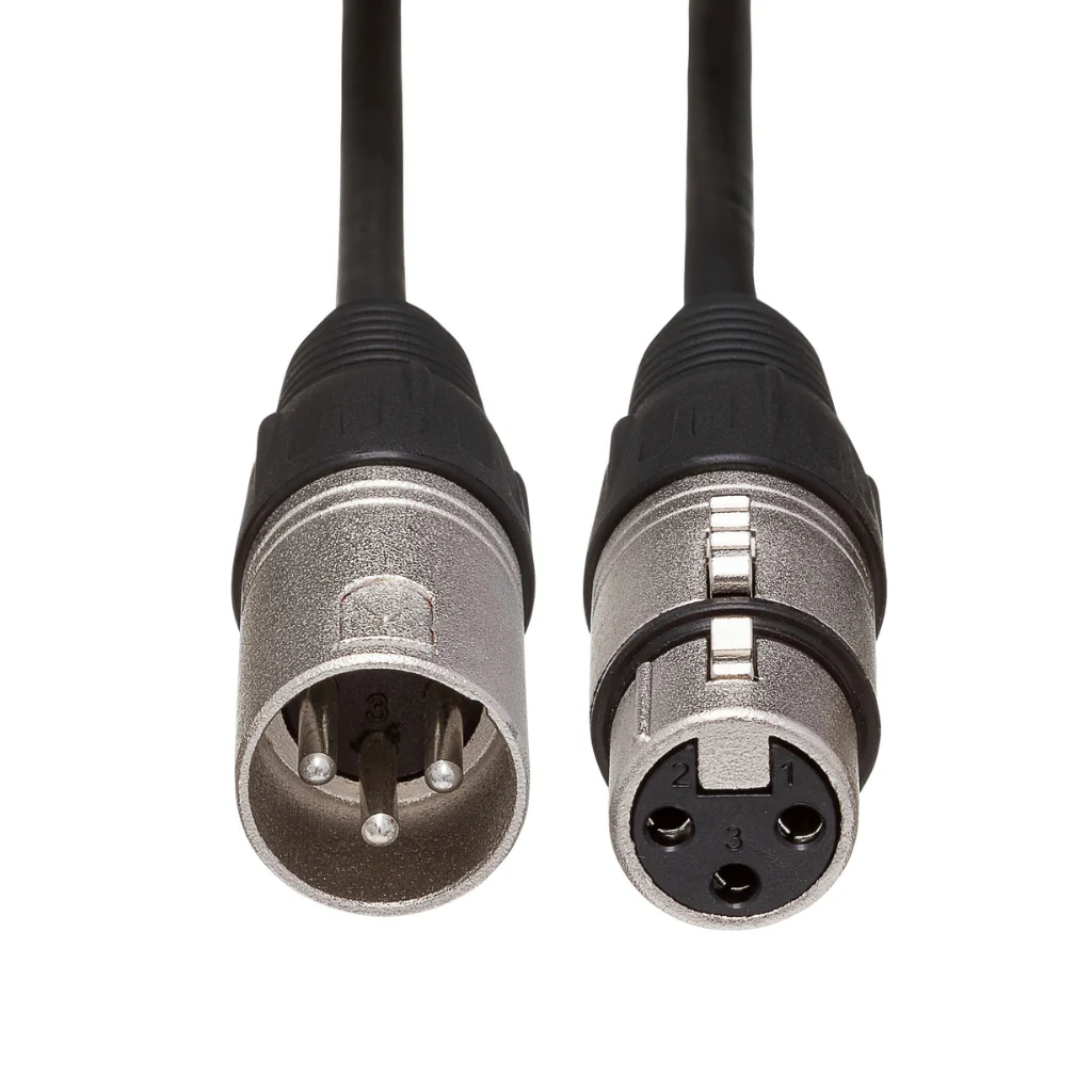 Hosa Technology XLR3M to XLR3F DMX512 Cable 3ft - Image 3