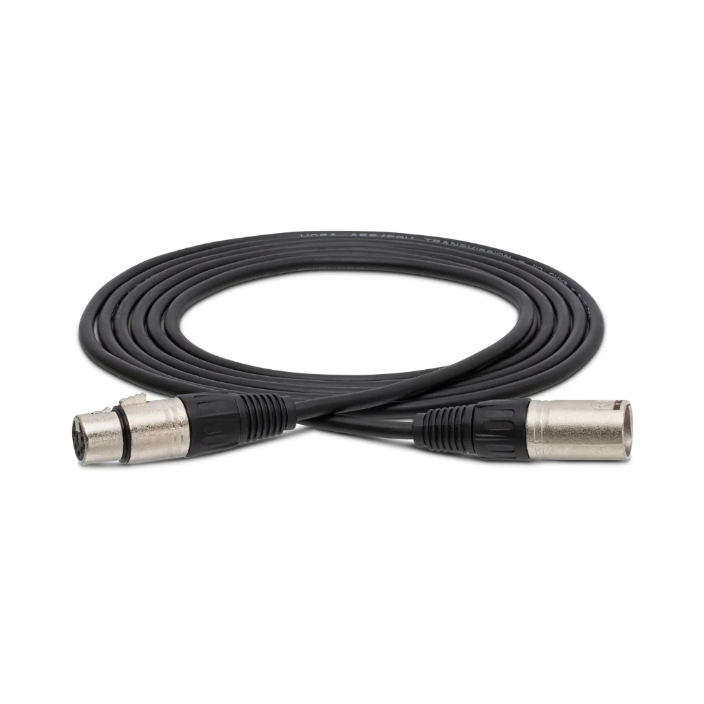 Hosa Technology XLR5M to XLR5F DMX512 Cable 10ft