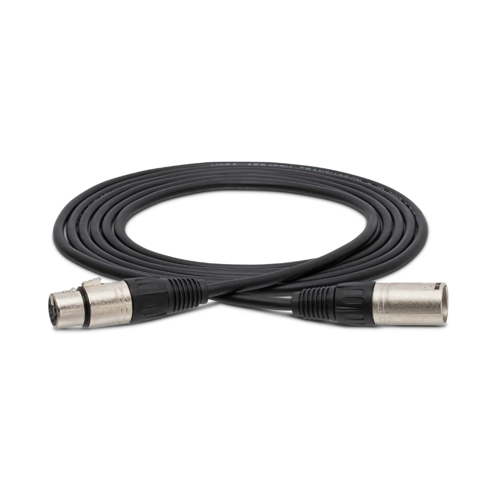 Hosa Technology XLR5M to XLR5F DMX512 Cable 5ft