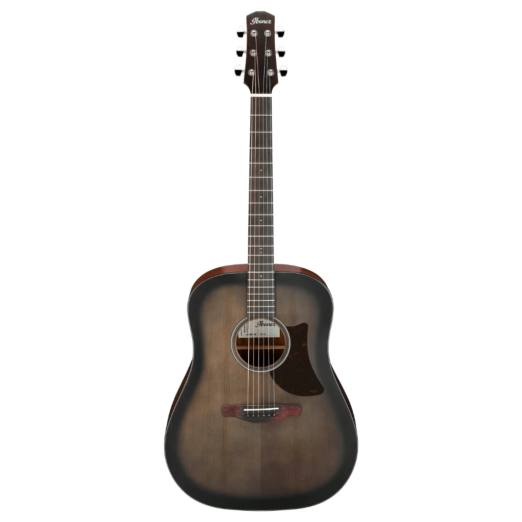 Ibanez AAD50 Advanced Acoustic Guitar - Transparent Charcoal Burst Low Gloss - Image 2