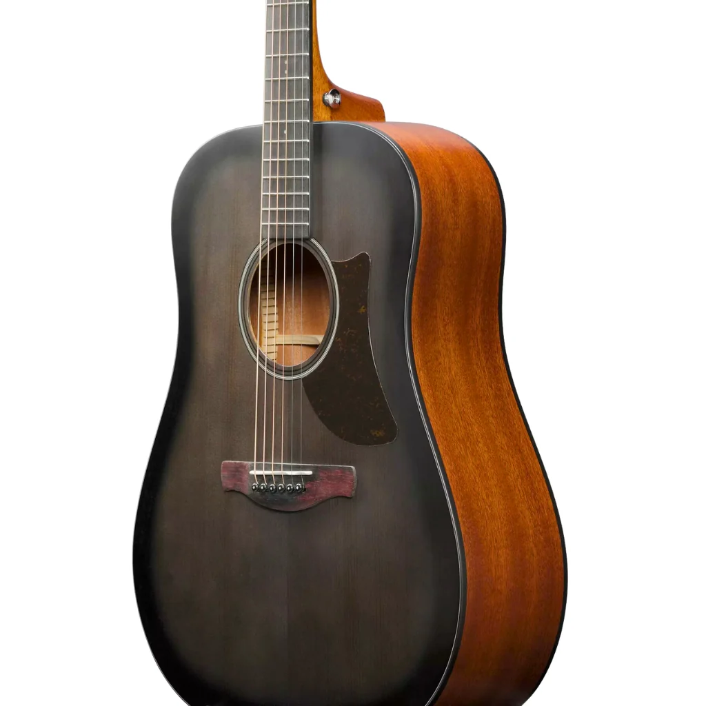 Ibanez AAD50 Advanced Acoustic Guitar - Transparent Charcoal Burst Low Gloss - Image 7