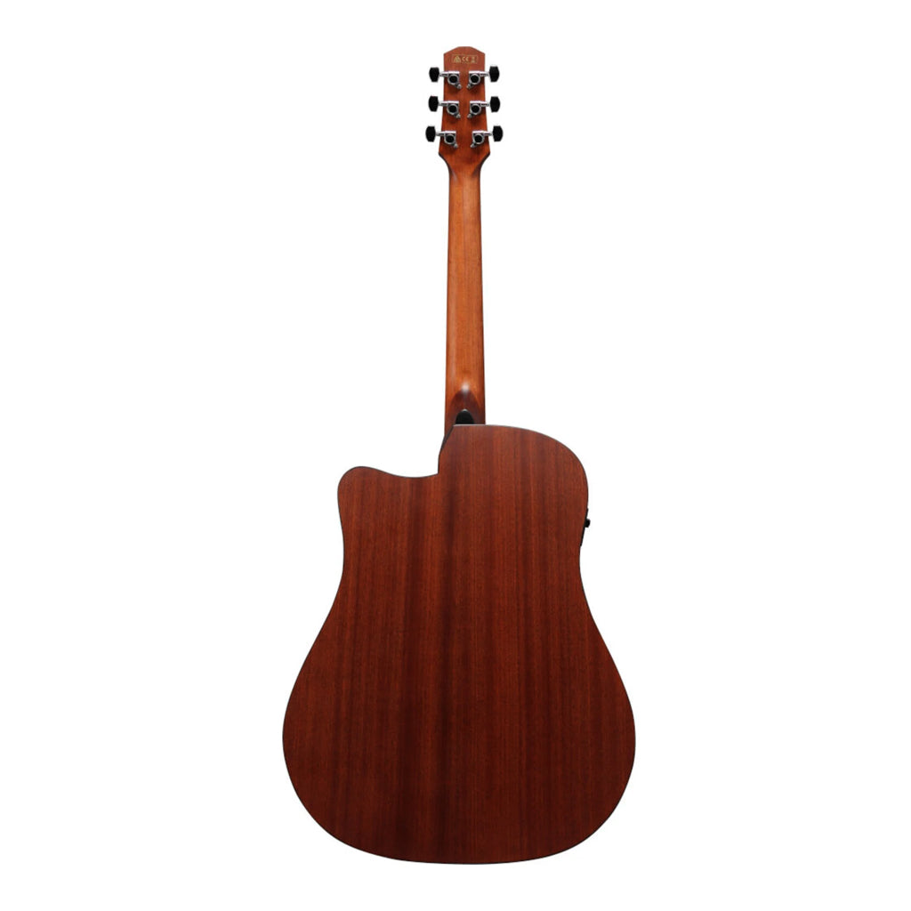 Ibanez AAD50CE Acoustic-Electric Guitar - Natural Low Gloss - Image 3