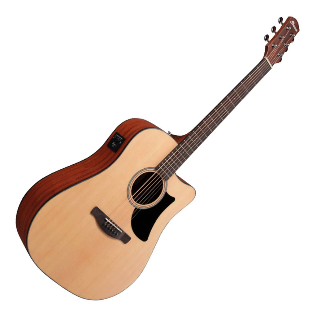 Ibanez AAD50CE Acoustic-Electric Guitar - Natural Low Gloss - Image 7
