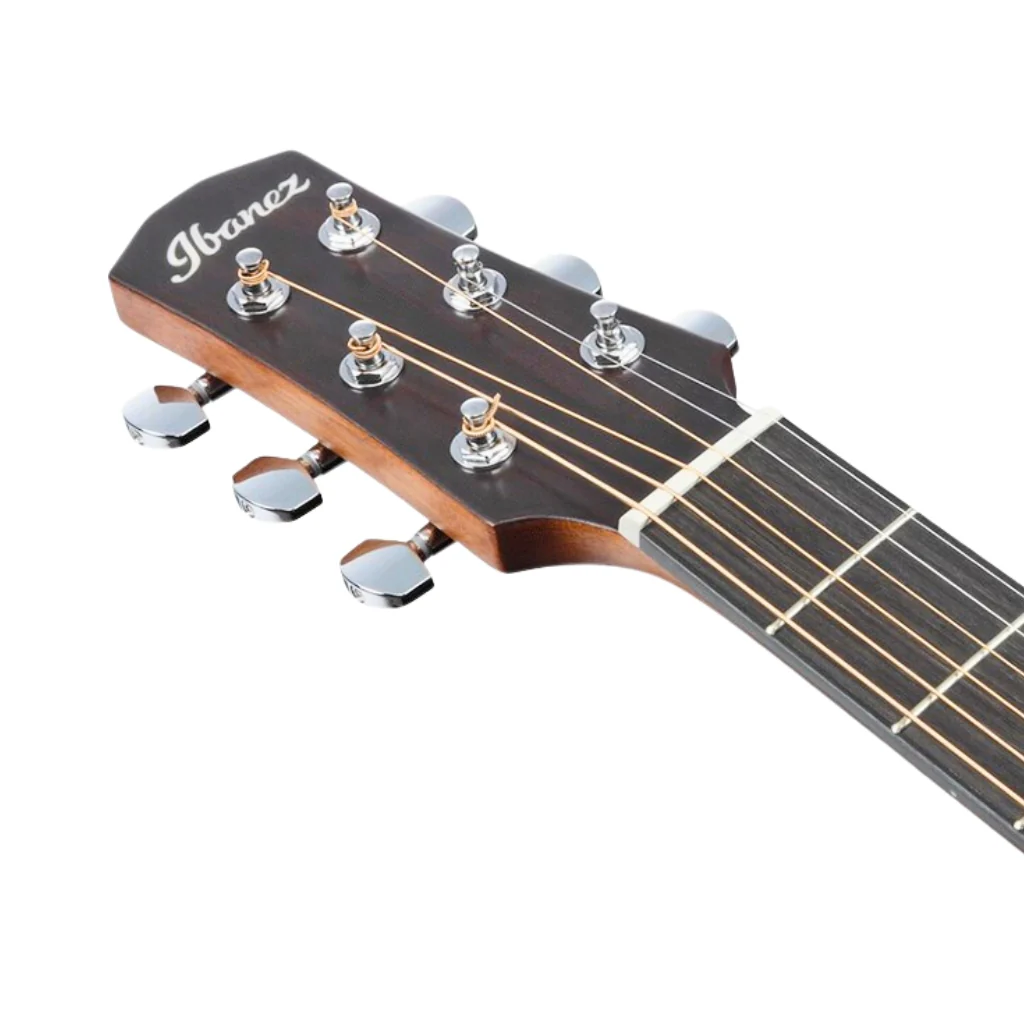 Ibanez AAD50CE Advanced Acoustic/Electric Guitar - Light Brown Sunburst Low Gloss - Image 4