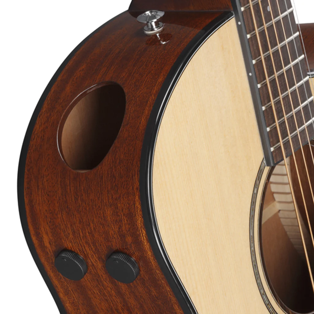 Ibanez AAM300CE Electro Acoustic Guitar Natural High Gloss - Image 6