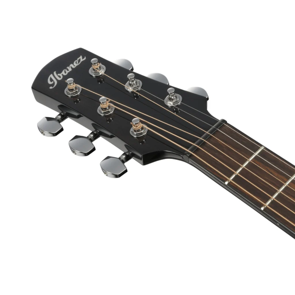 Ibanez AAM340CE Acoustic Guitar - Rustic Black High Gloss - Image 6
