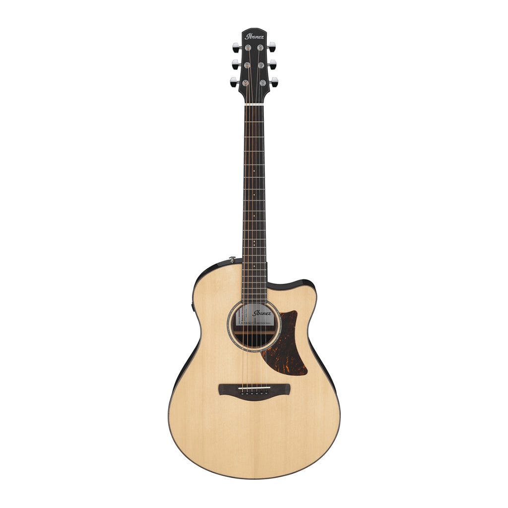 Ibanez AAM380CE Electro Acoustic Guitar Natural High Gloss - Image 2
