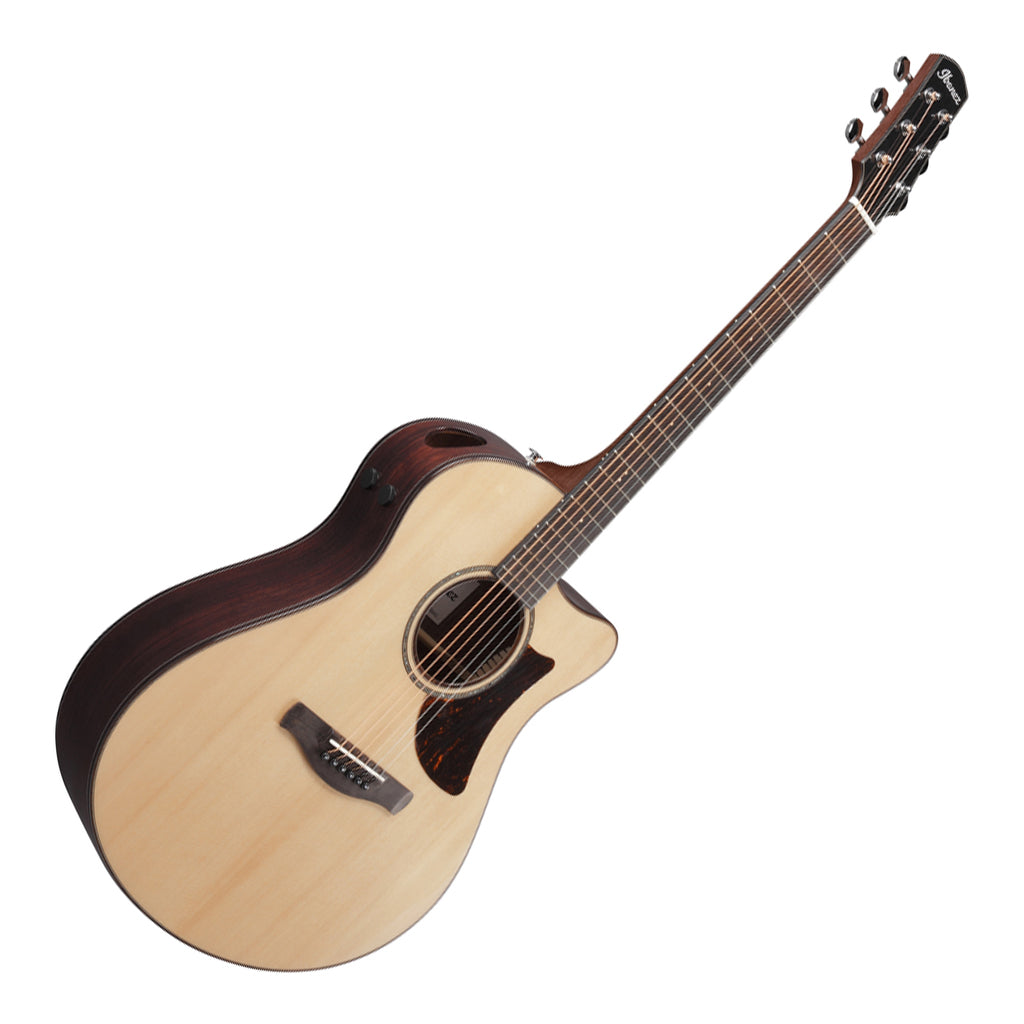 Ibanez AAM380CE Electro Acoustic Guitar Natural High Gloss - Image 7