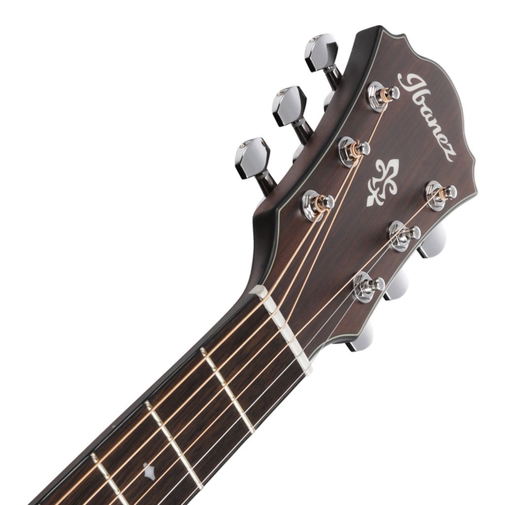 Ibanez AE100BUF Electro Acoustic Guitar Burgundy Flat - Image 4