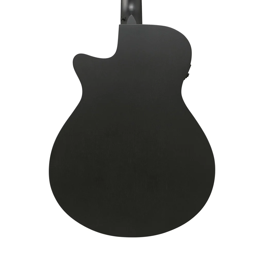 Ibanez AEG1221 12-String Acoustic Guitar w/Pickup - Black Out - Image 2
