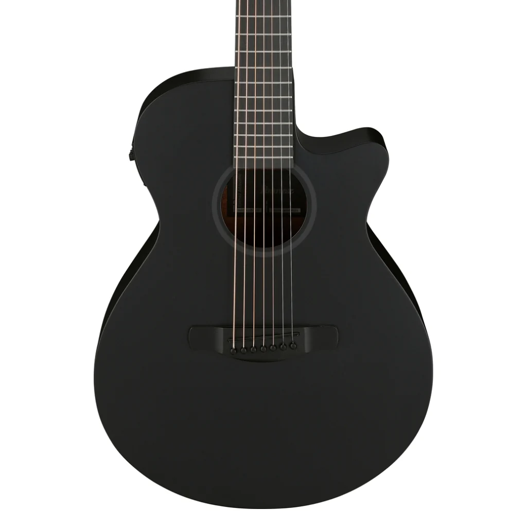 Ibanez AEG721 7-Strings Acoustic Guitar - Black Out