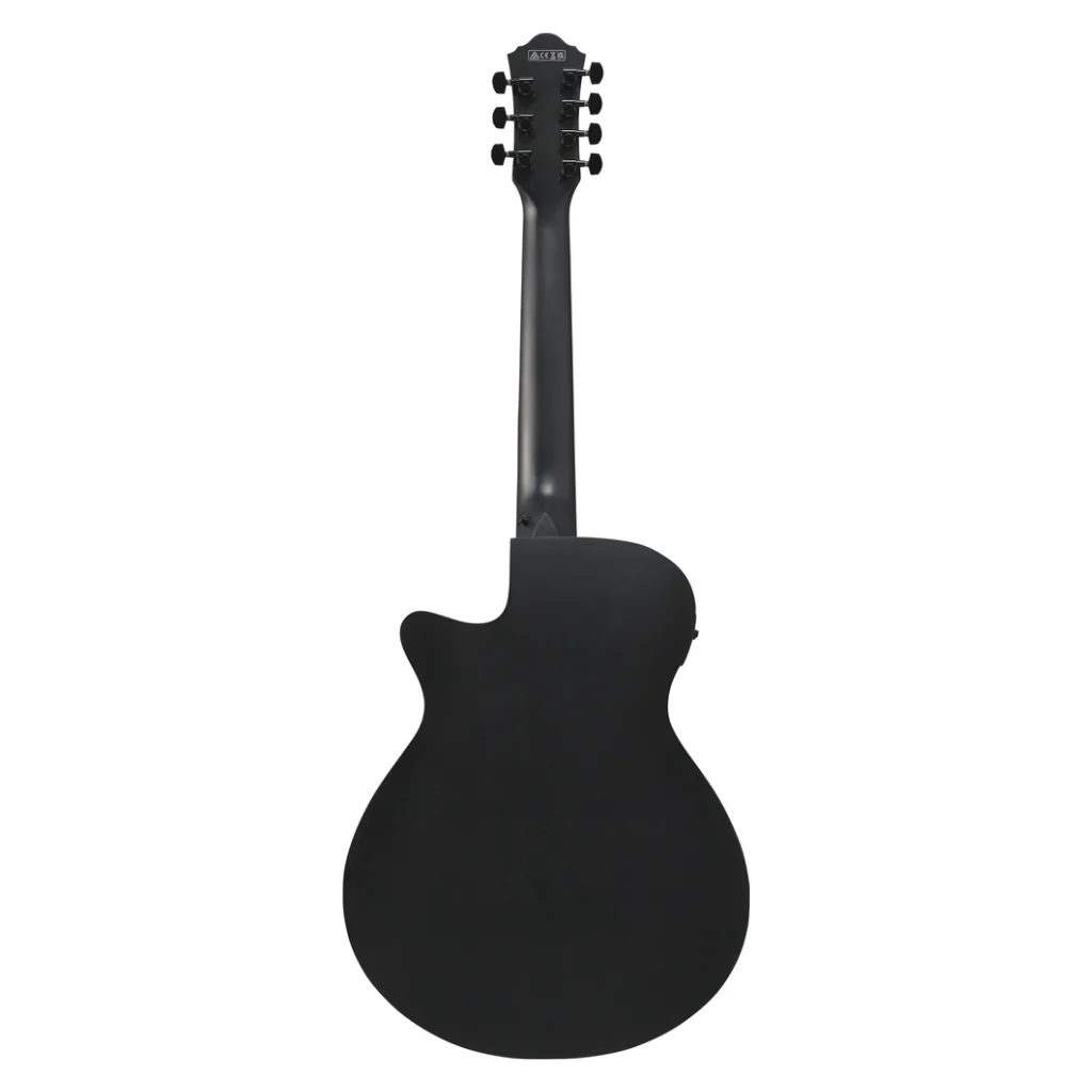 Ibanez AEG721 7-Strings Acoustic Guitar - Black Out - Image 6