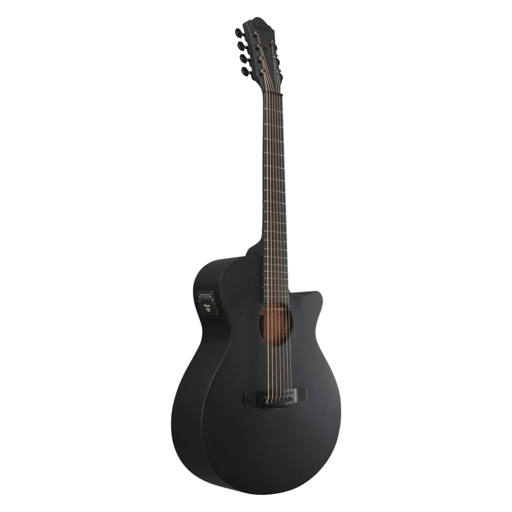 Ibanez AEG721 7-Strings Acoustic Guitar - Black Out - Image 7
