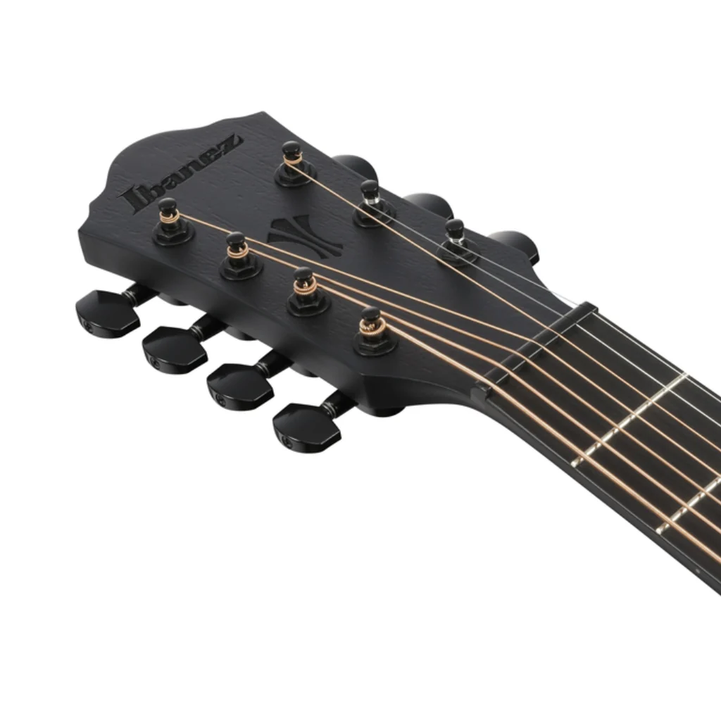 Ibanez AEG721 7-Strings Acoustic Guitar - Black Out - Image 8