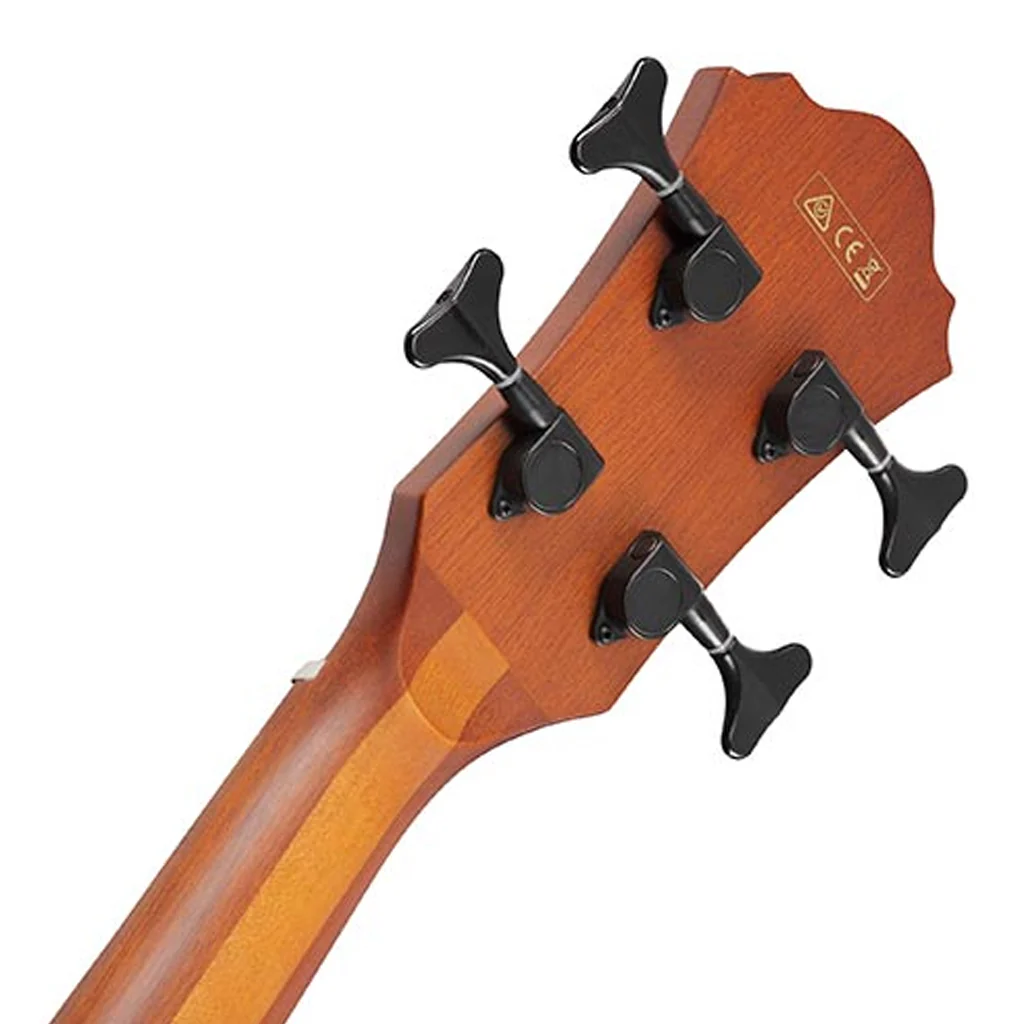 Ibanez AEGB24E Mahogany High Gloss Acoustic Bass Guitar - Image 4