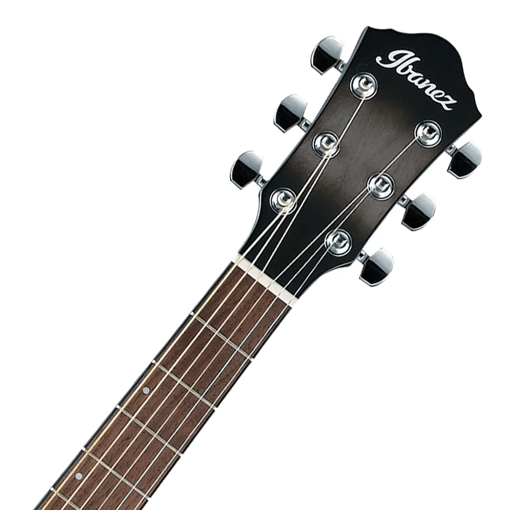 IBANEZ - AEWC11 Acoustic Guitar - Translucent Charcoal Burst - Image 4