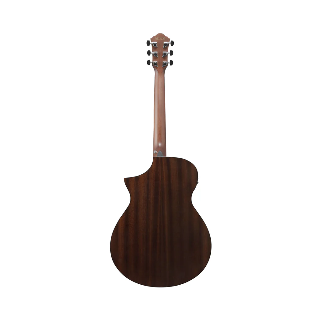 Ibanez AEWC16QA Acoustic Guitar w/Pickup - Transparent Blue Sunburst High Gloss - Image 4