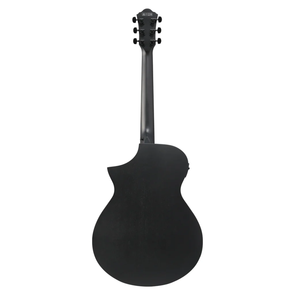 Ibanez AEWC621 Acoustic Guitar - Black Out - Image 4