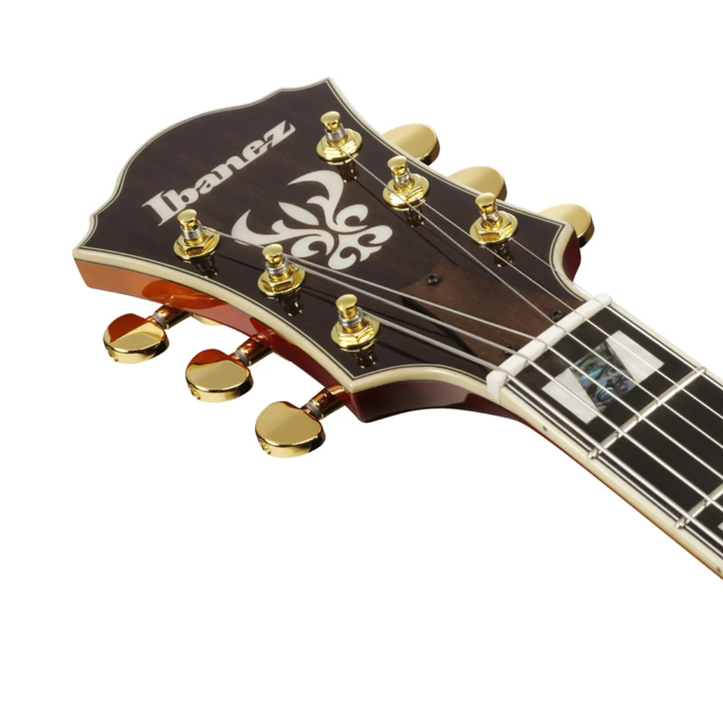 Ibanez AF115 Electric Guitar - Aged Whiskey Burst - Image 6