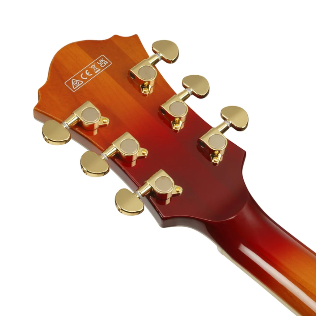 Ibanez AF115 Electric Guitar - Aged Whiskey Burst - Image 7