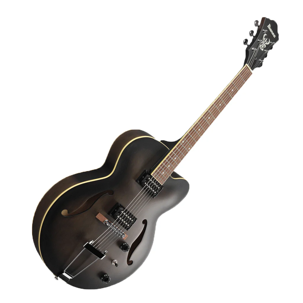 Ibanez AF55 - Transparent Black Flat - Image 5