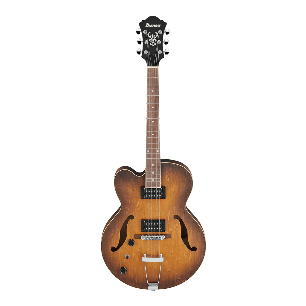 Ibanez AF55L TF Electric Guitar - Tobacco Flat - Left Handed - Image 2