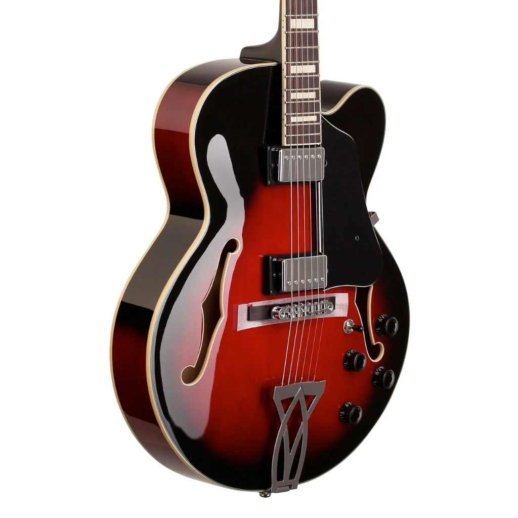 Ibanez AF75 Artcore Guitar - Transparent Red Sunburst - Image 7
