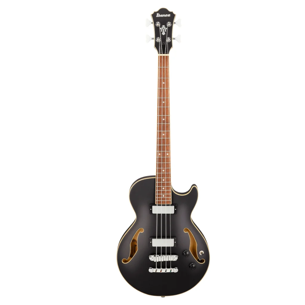 Ibanez AGB200 Artcore Bass - Black Flat - Image 2