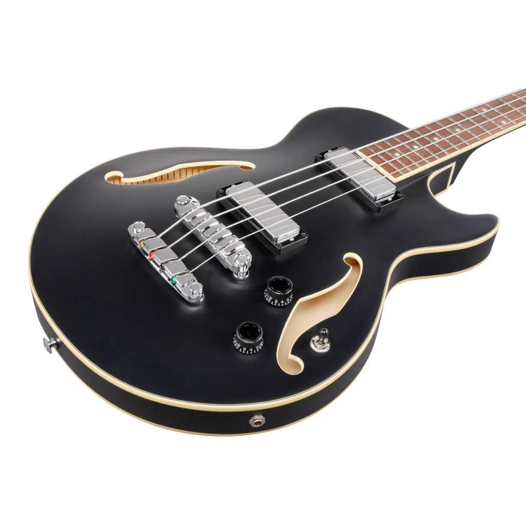 Ibanez AGB200 Artcore Bass - Black Flat - Image 7